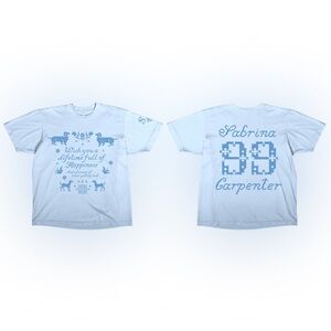 SABRINA CARPENTER • LIFETIME FULL OF HAPPINESS HOLIDAY SHIRT • NEW • 2XL